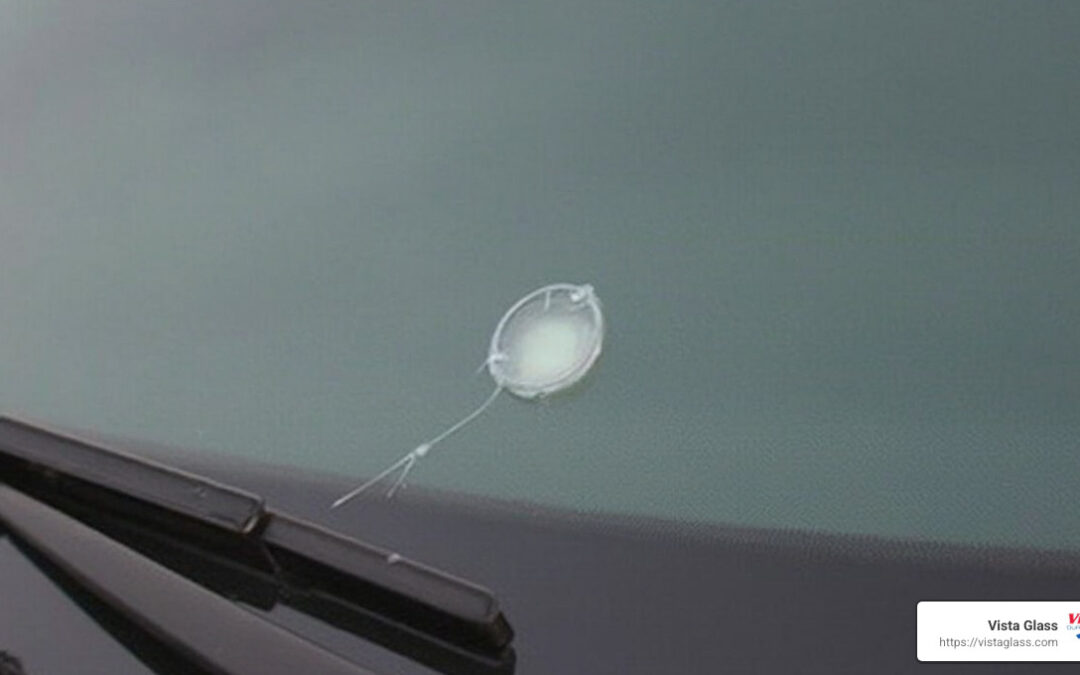 small ding in windshield